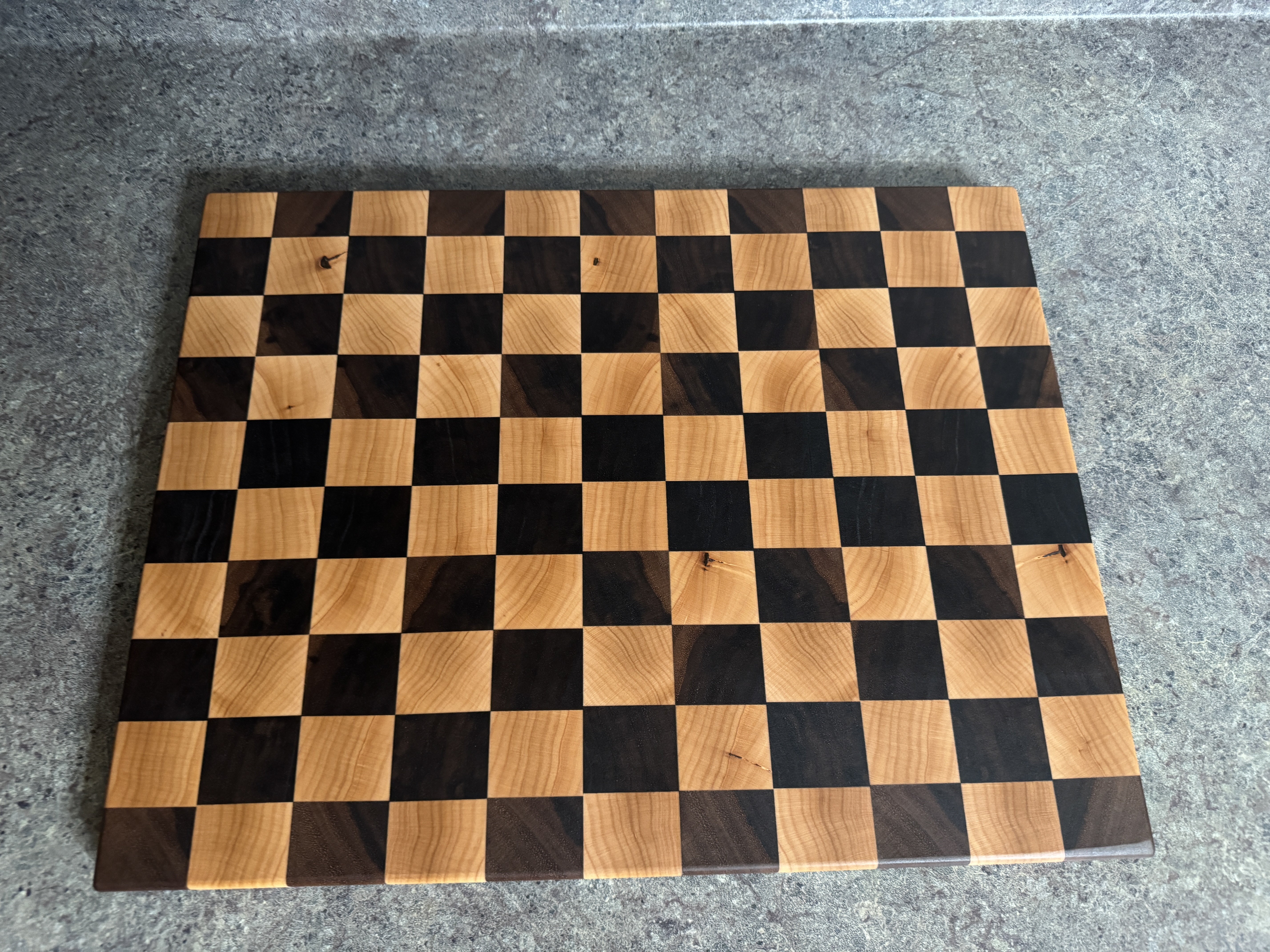 Handcrafted hardwood cutting board