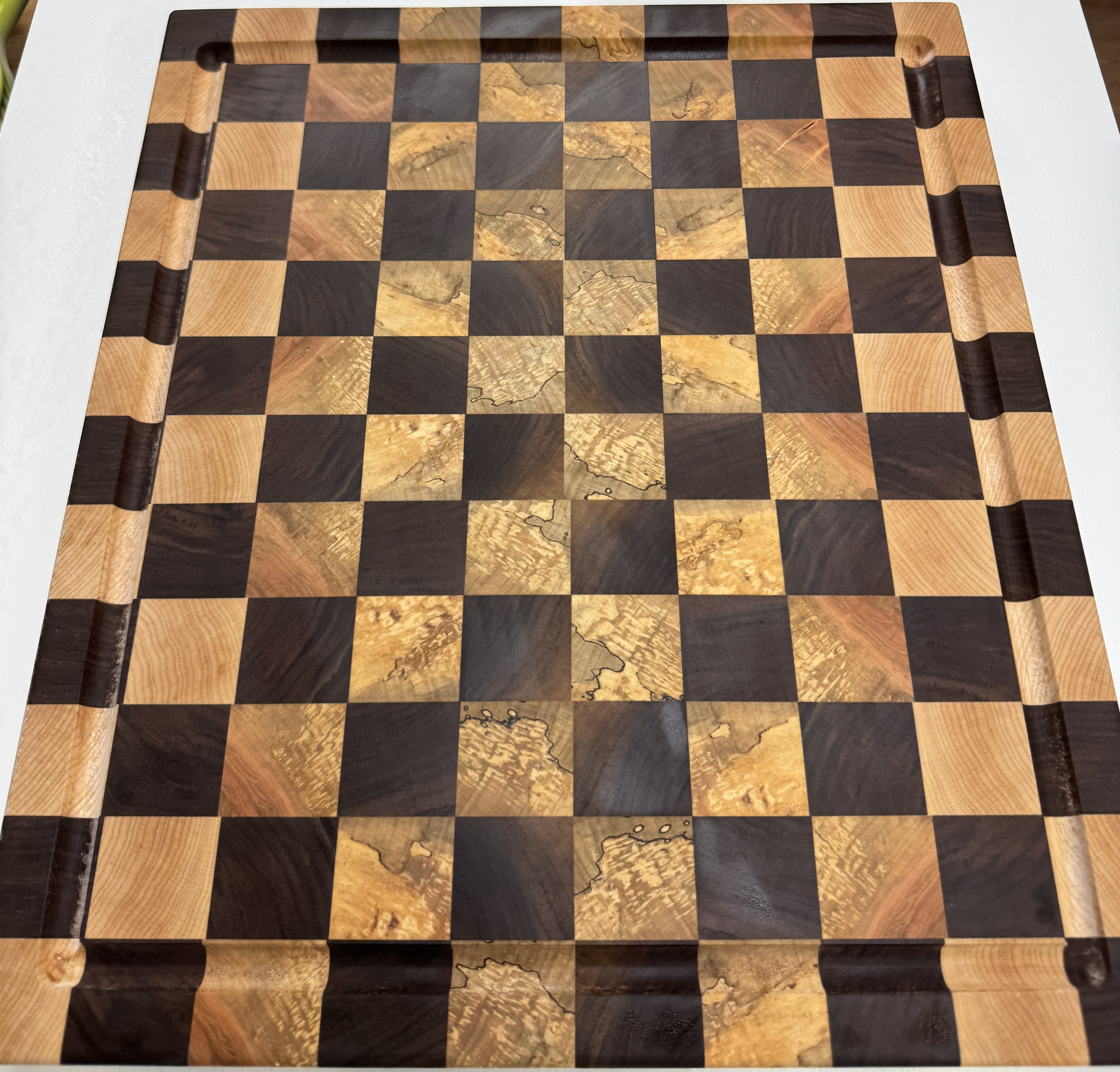 Handcrafted hardwood board