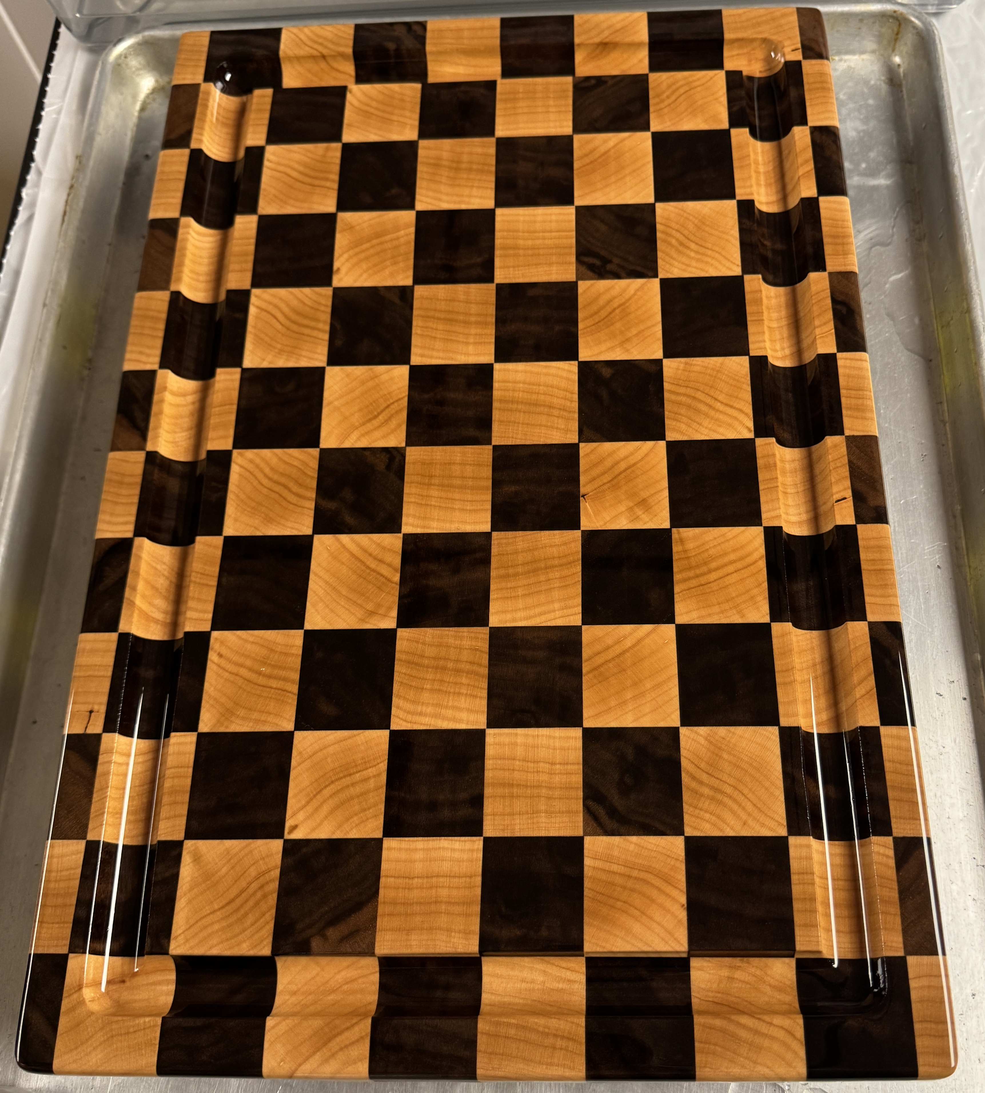 Handcrafted hardwood board