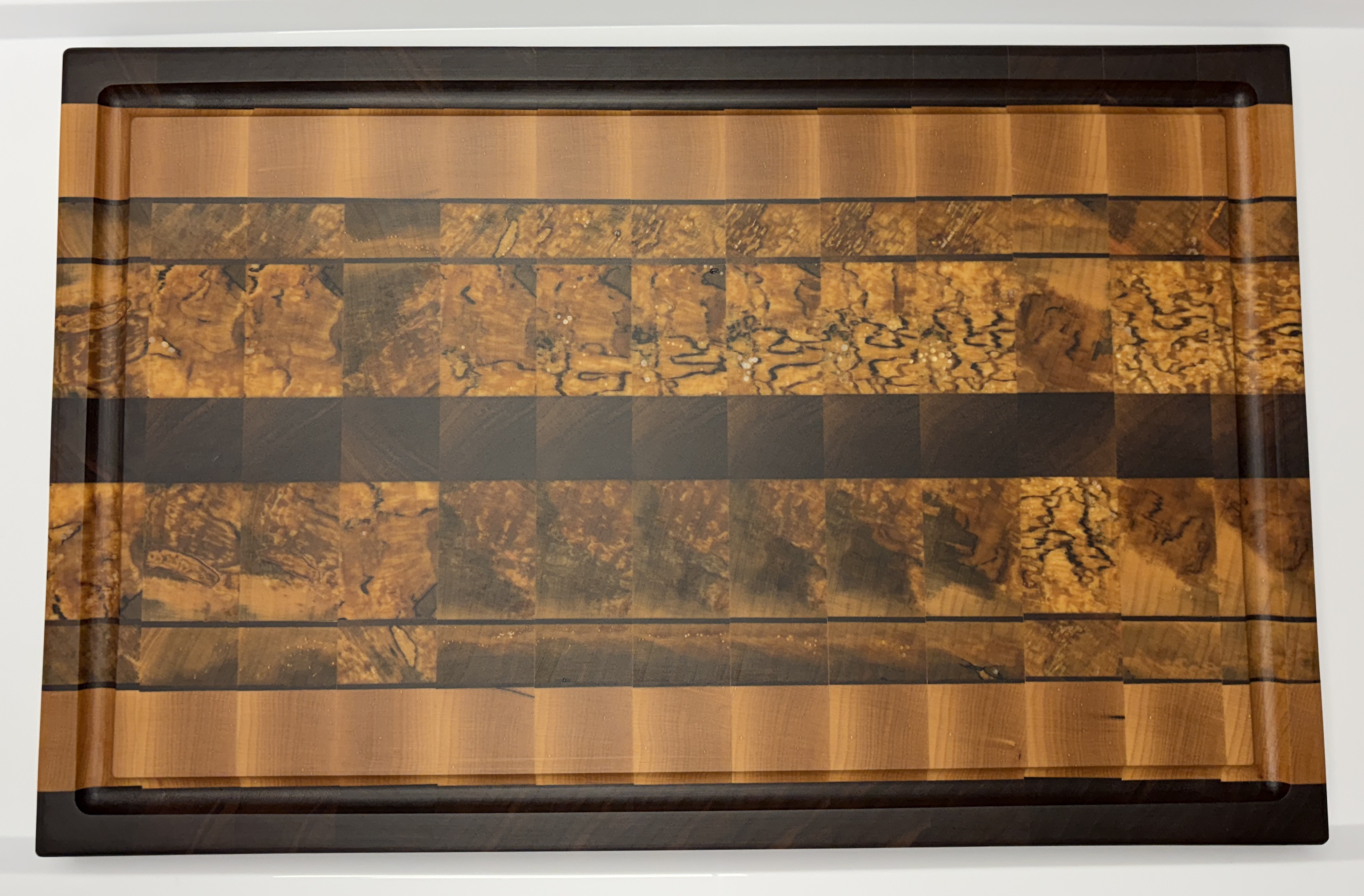Handcrafted hardwood board